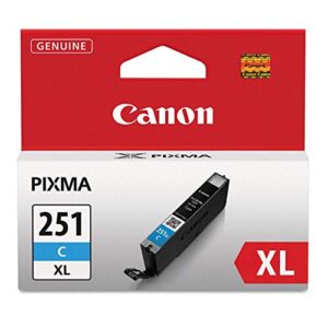 Canon Compatible CLI-251XLC Cyan High Yield Inkjet (6449B001)