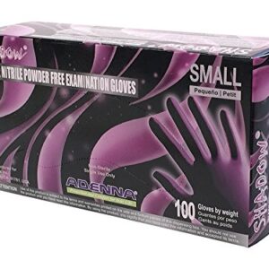 Adenna Shadow Black Nitrile Powder Free Exam Gloves (100 Box)