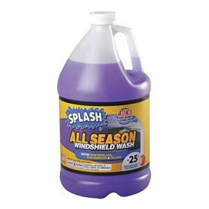 splash 234192-t35 windshield washer fluid, 1 gal, purple