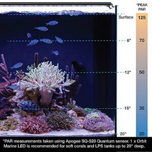 Current USA Orbit Marine LED Light, 24"-36" | With LOOP IR Controller for Wireless Lighting & Wave Pump Control (4101)