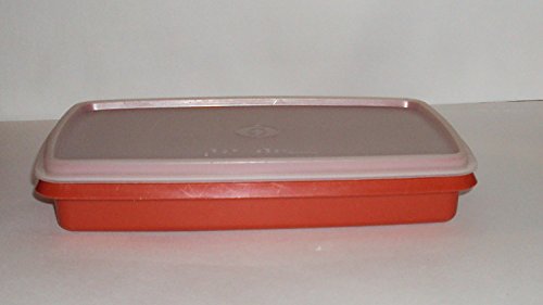 Vintage Tupperware, Paprika Red, Meat Cheese or Deli Keeper