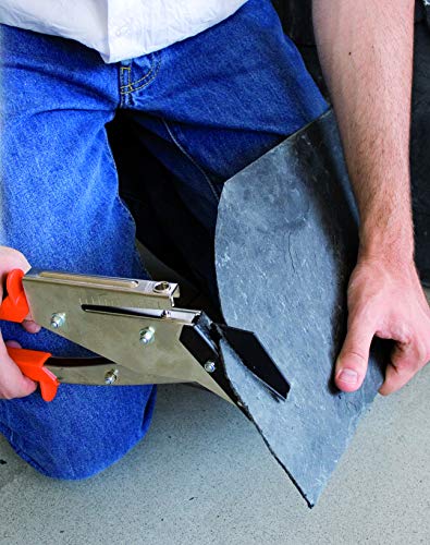 Edma 032455 Matte 2 Cutting Pliers and Punch Slate Blade 55 mm, Multicolored