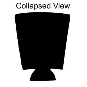 The Beatings Will Continue Pint Glass Coolie Black