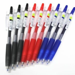 Pilot Juice Retractable Premium Gel Ink Roller Ball Pens, Ultra Fine Point,-0.38mm- Black .Blue.red Ink Each 3 Pens/total 9 Pens Value Set(with Our Shop Original Description of Goods)
