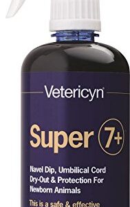 Super 7+ Newborn Navel Spray by Vetericyn Plus | Umbilical Cord Dry-Out Solution - Made in USA - 16-ounce