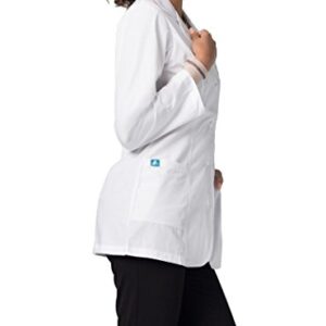 Adar Universal Lab Coats for Women - Princess Cut 30" Consultation Lab Coat - 806 - White - S