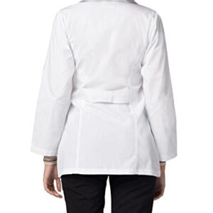 Adar Universal Lab Coats for Women - Princess Cut 30" Consultation Lab Coat - 806 - White - S