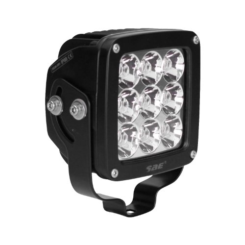 CSI W4896 High Performance LED Flood Light, Square, 4.5" x 4.5"