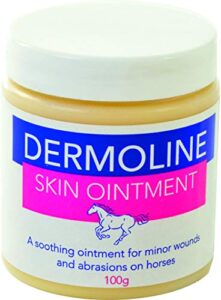 dermoline unisex's skin ointment, white, 100 g