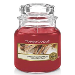 yankee candle sparkling cinnamon small jar candle