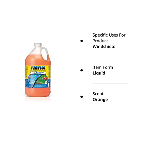 Rain-X Windshield Washer Fluid 0 Deg. 1 Gal.