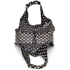 kate spade new york Resuable Shopping Tote, Black Dots