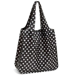 kate spade new york Resuable Shopping Tote, Black Dots