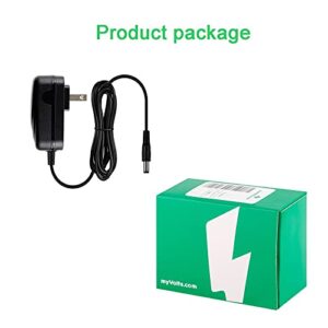 MyVolts 9V Power Supply Adaptor Compatible with/Replacement for Brother PT-1280 Label Printer - US Plug