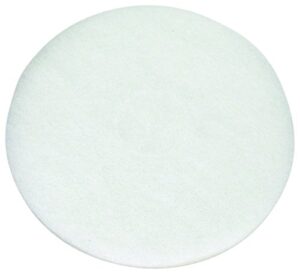 13" white polishing pad (pack of 5)