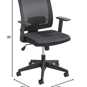 Safco Products Mezzo Task Chair, Black