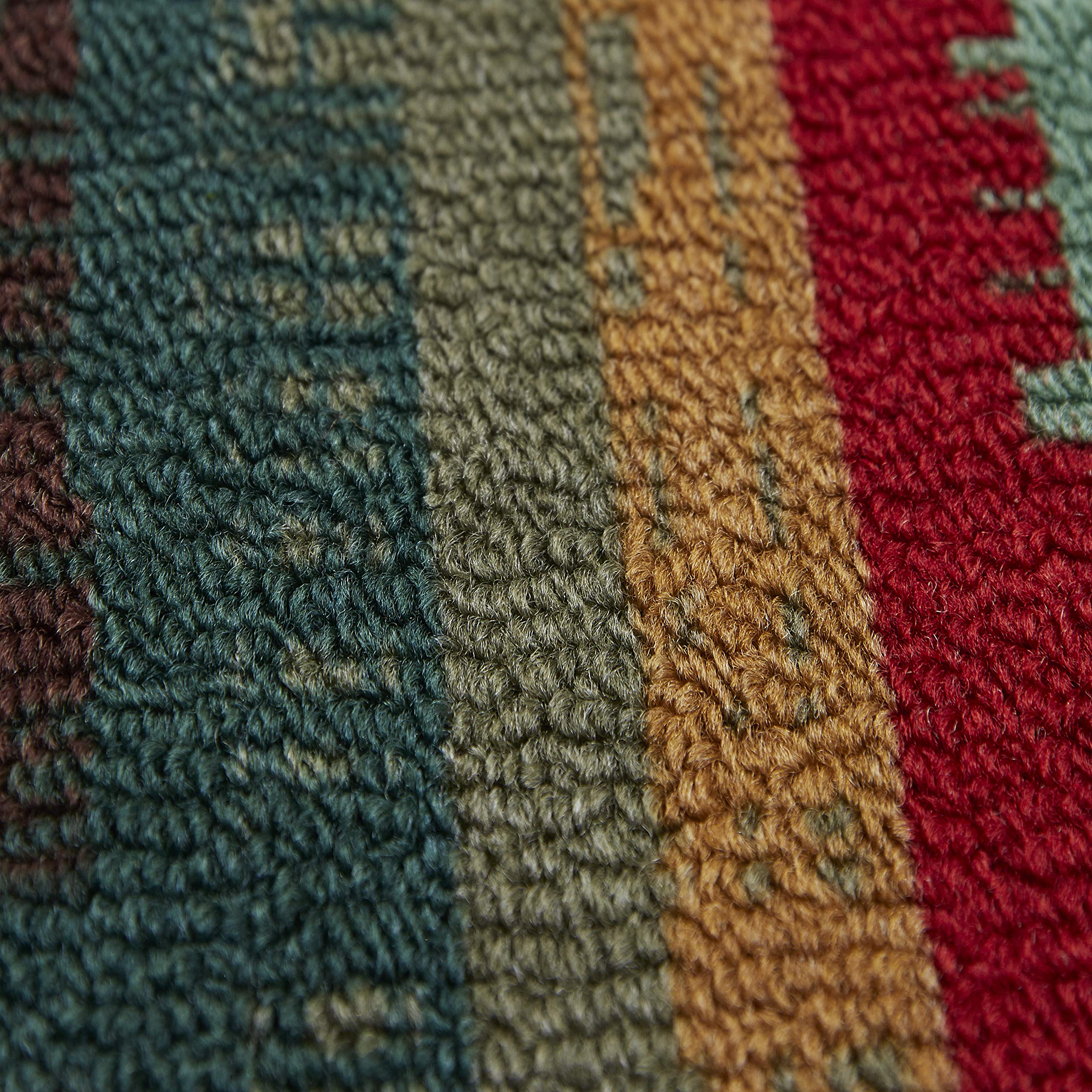 Mohawk Home Boho Stripe 2' x 8' Area Rug - Multicolor - Perfect for Living Room, Dining Room, Office