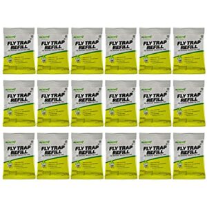 rescue! reusable fly trap bait refill – outdoor use - 18 pack