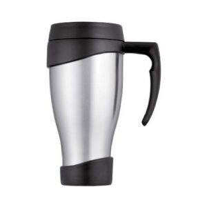 24-oz. unbreakable stainless-steel exterior travel mug