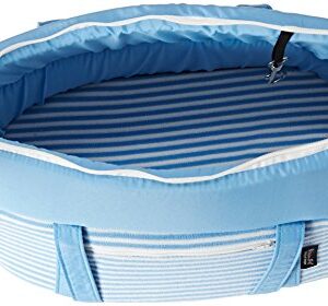 Parisian Pet Malibu Striped Carrier, Blue