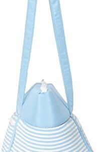 Parisian Pet Malibu Striped Carrier, Blue