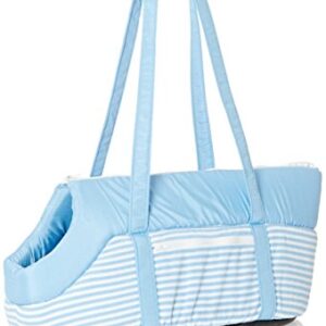 Parisian Pet Malibu Striped Carrier, Blue