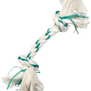 Booda Fresh N Floss 2-Knot Rope Bone Spearmint Large