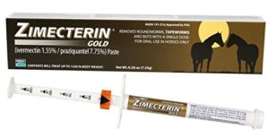 merial inc -equine wormer 6001120 zimecterin gold equine dewormer