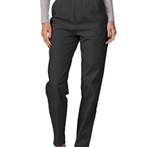 Adar Universal Scrubs for Women - Tapered Utility Cargo Scrub Pants - 503 - Pewter - XL