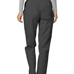 Adar Universal Scrubs for Women - Tapered Utility Cargo Scrub Pants - 503 - Pewter - XL