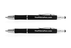 led pen, the pilot's pen, night writer - set of 2 led powered ink penlights