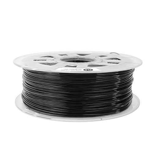 Gizmo Dorks 3mm (2.85mm) PLA Filament 1kg / 2.2lb for 3D Printers, Black