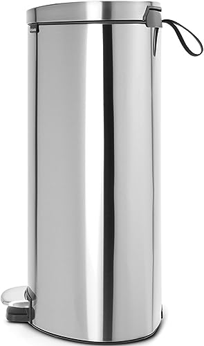 Brabantia Step-On Trash Can Flatback+ 10.6 Gallon