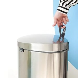 Brabantia Step-On Trash Can Flatback+ 10.6 Gallon