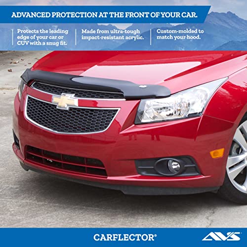 Auto Ventshade [AVS] Carflector Hood Shield | 2010 - 2015 Hyundai Tucson, Medium Profile - Smoke, 1 pc. | 20052