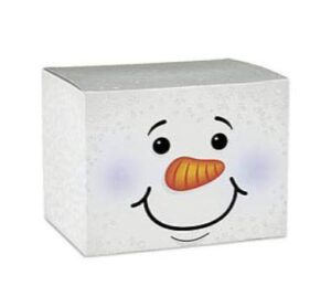 fun express - snowman gift box for christmas - party supplies - containers & boxes - paper boxes - christmas - 12 pieces