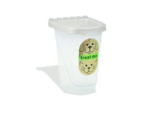 van ness pets airtight dog treat container and cat food storage, 2 pound capacity