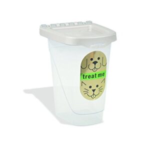 Van Ness Pets Airtight Dog Treat Container And Cat Food Storage, 2 Pound Capacity