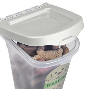 Van Ness Pets Airtight Dog Treat Container And Cat Food Storage, 2 Pound Capacity