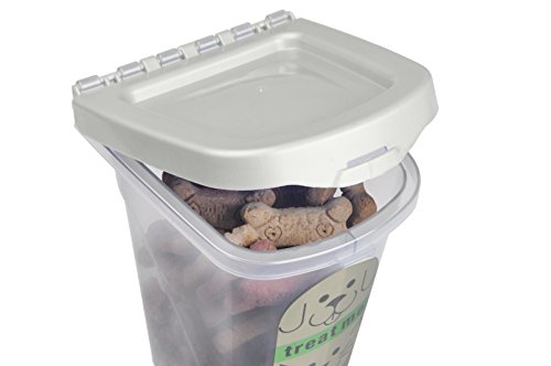 Van Ness Pets Airtight Dog Treat Container And Cat Food Storage, 2 Pound Capacity