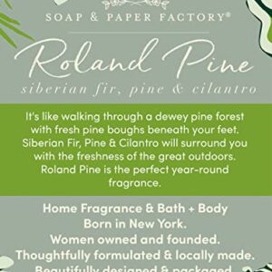 Soap & Paper Factory Roland Pine Votive Trio Gift Set - 3 x 2.4 oz Votive Soy Candles