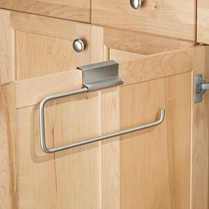 InterDesign Kitchen, Brushed Stainless Steel Forma Over The Cabinet Paper Towel Holder