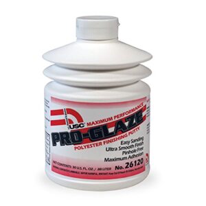 u.s. chemical & plastics pro-glaze polyester putty 30 oz pumptainer