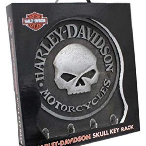 Harley-Davidson Sculpted 3D Willie G Skull Key Rack, Textured Finish HDL-15313