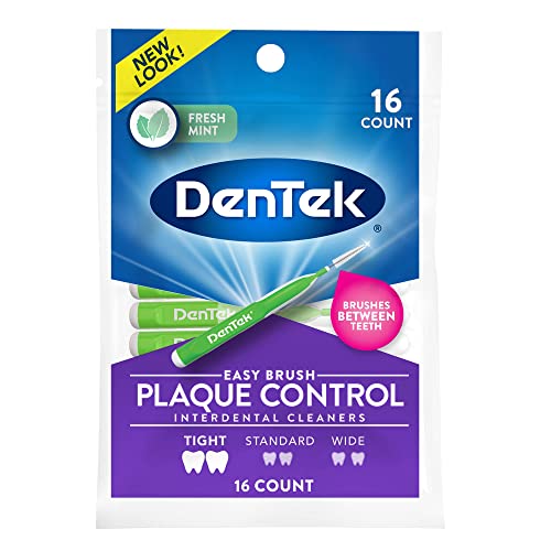 Dentek Easy Brush Fresh Mint Extra Tight Interdental Cleaners - 16 CT