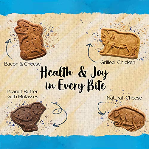 Blue Dog Bakery Natural Dog Treats, More Crunch Large, Assorted Flavors, 11.2 oz, 2lb Bag