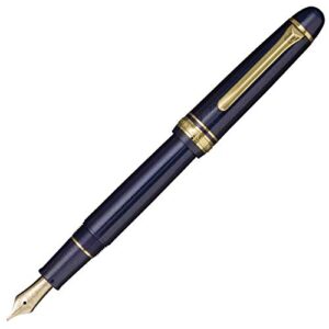 sailor pen fountain pen promenade in fine 11-1031-340 shining blue
