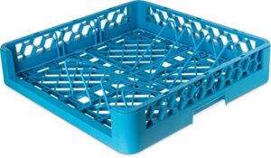 carlisle foodservice products rsp14 opticlean bakery tray and sheet pan rack, blue (pack of 3)