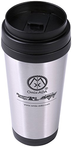 Rugged Ridge 12595.09 Travel Mug, Stainless Steel , Gray