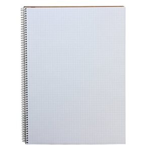 Maruman SPIRAL NOTE BASIC 8.98 x 11.69 inches (A4), 5mm-squared, 80 Sheets (N245ES)